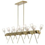 Echo 12 Light 48" Wide Linear Pendant