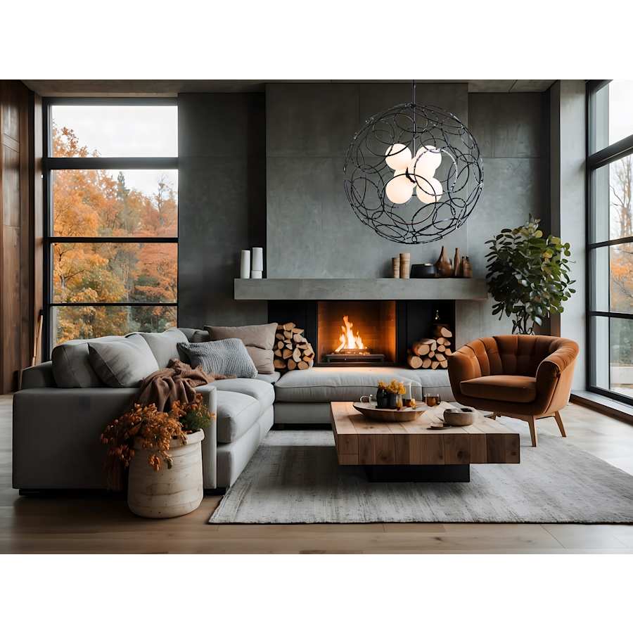 Olympus 6 Light 31" Wide Pendant