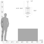 Athena 12" Wide LED Pendant