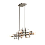 Grid 6 Light 54" Wide Linear Pendant