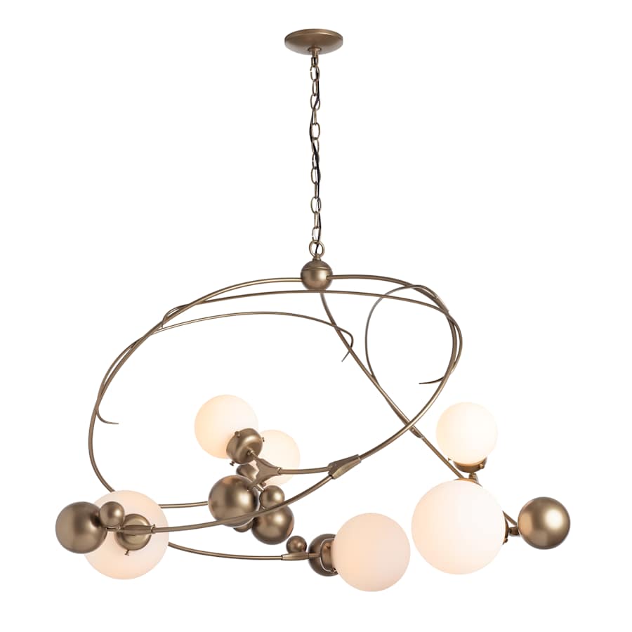 Sprig 6 Light 49" Wide Abstract Chandelier