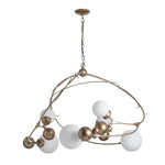 Sprig 6 Light 49" Wide Abstract Chandelier