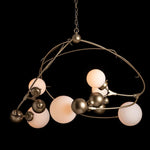 Sprig 6 Light 49" Wide Abstract Chandelier