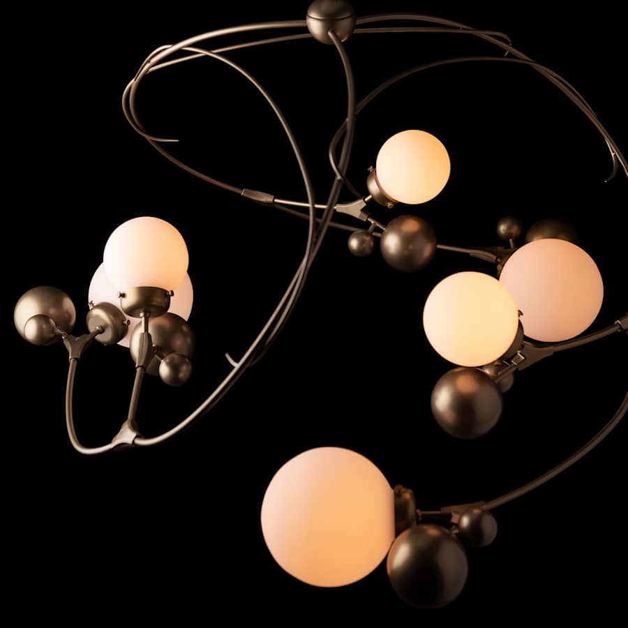 Sprig 6 Light 49" Wide Abstract Chandelier
