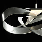 Flux 27" Wide LED Abstract Chandelier