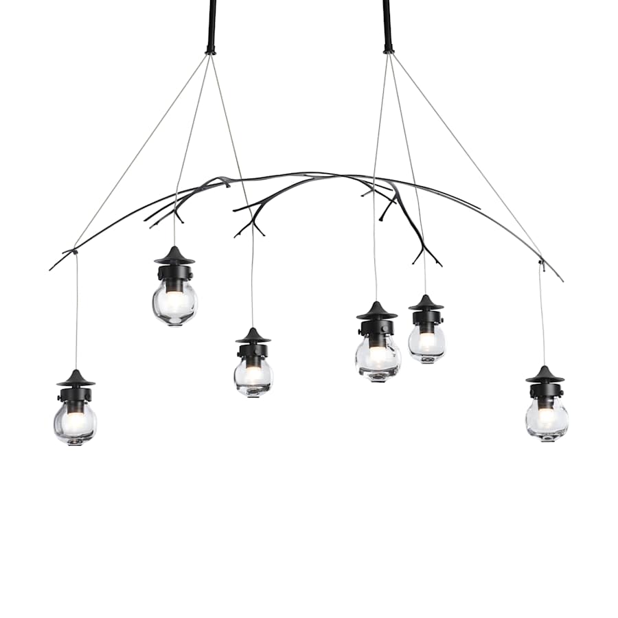 Kiwi 6 Light 37" Wide Linear Chandelier