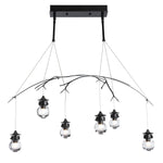 Kiwi 6 Light 37" Wide Linear Chandelier
