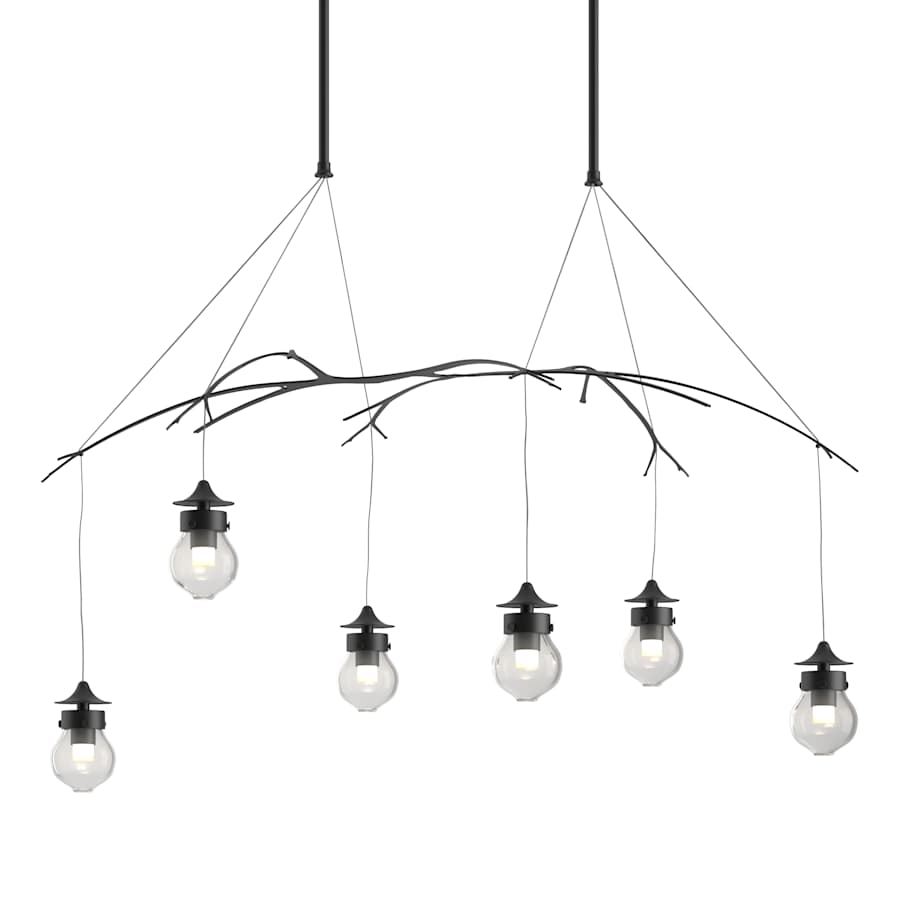 Kiwi 6 Light 37" Wide Linear Chandelier