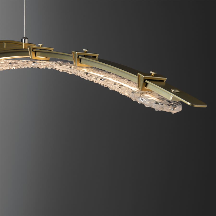 Glissade 44" Wide Suspension Linear Pendant