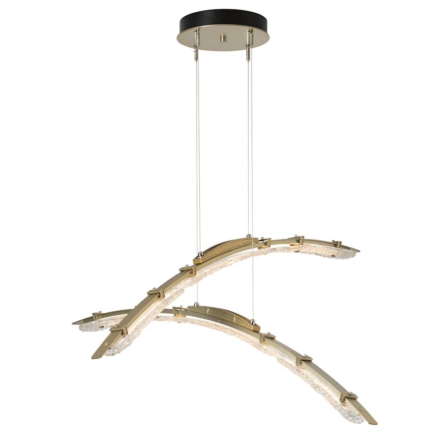 Glissade 44" Wide Suspension Multi Light Pendant