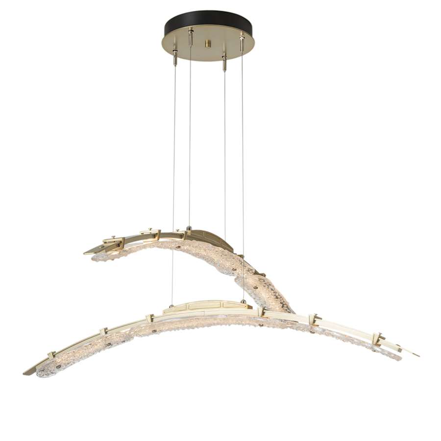 Glissade 44" Wide Suspension Multi Light Pendant