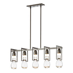 New Traditional 5 Light 41" Wide Linear Chandelier