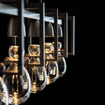 New Traditional 5 Light 41" Wide Linear Chandelier