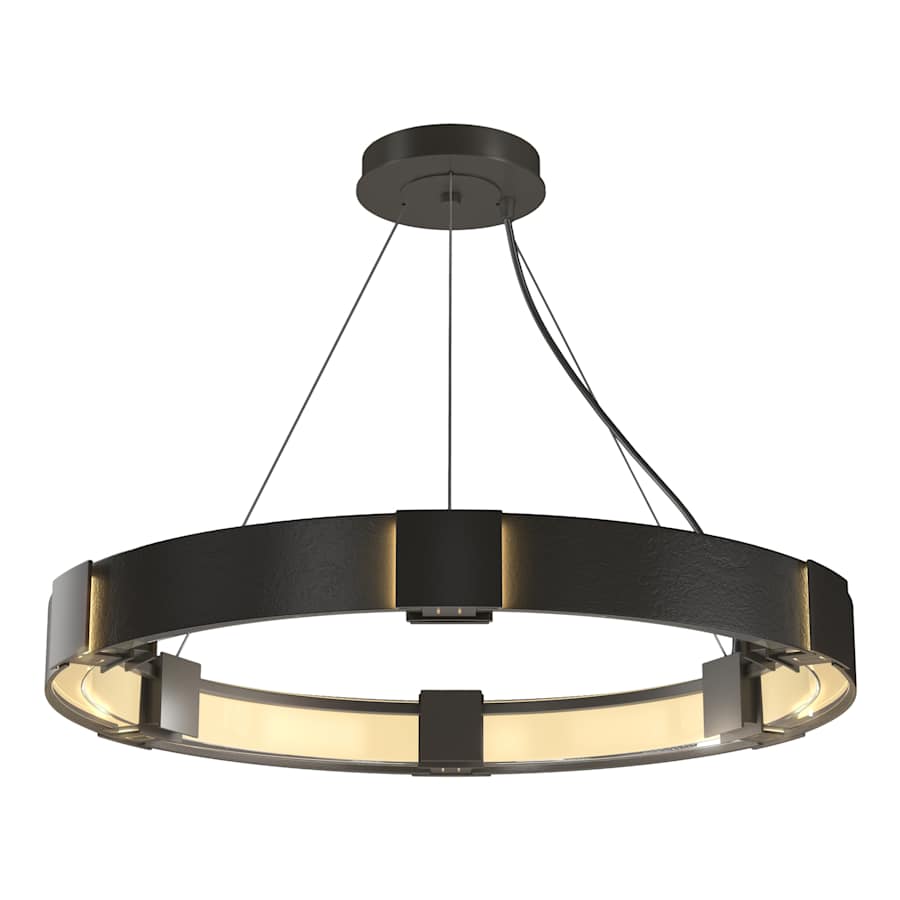 Aura 6 Light 29" Wide Ring Chandelier