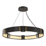 Aura 6 Light 29" Wide Ring Chandelier