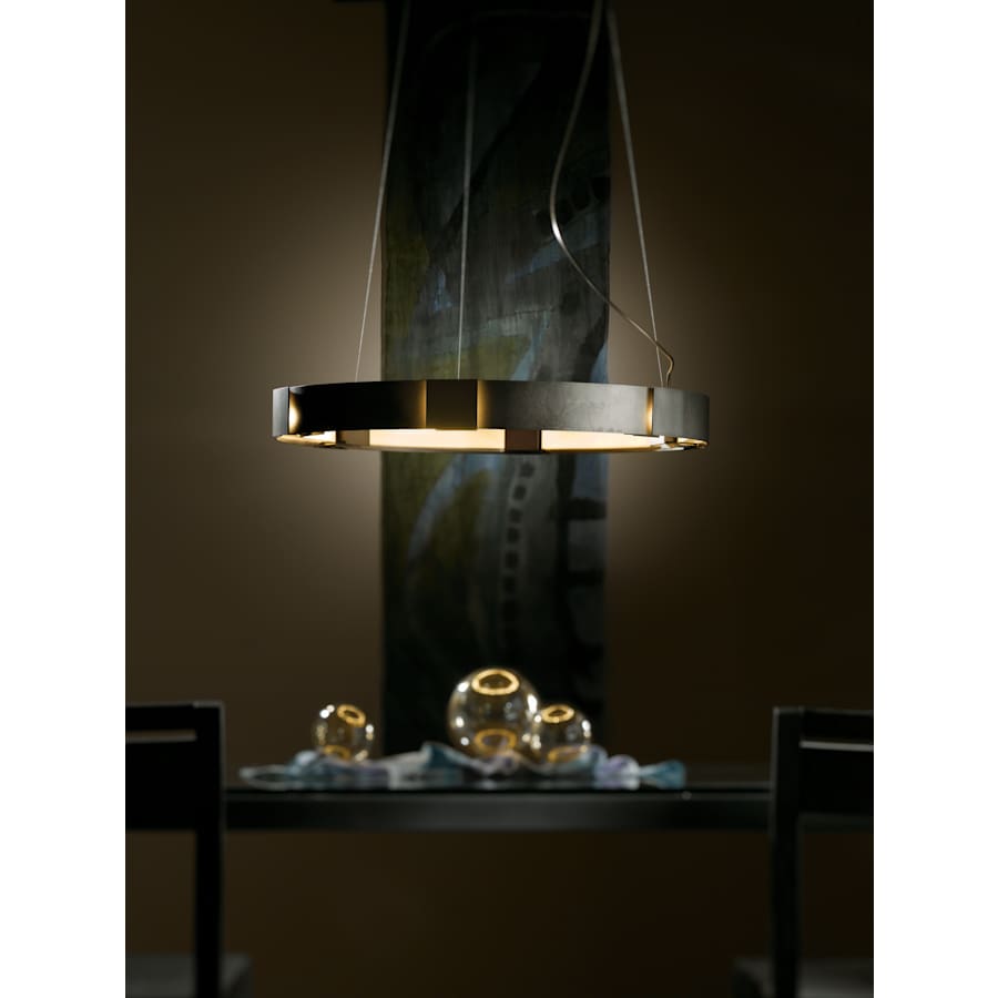 Aura 6 Light 29" Wide Ring Chandelier