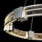 Aura 6 Light 29" Wide LED Ring Chandelier