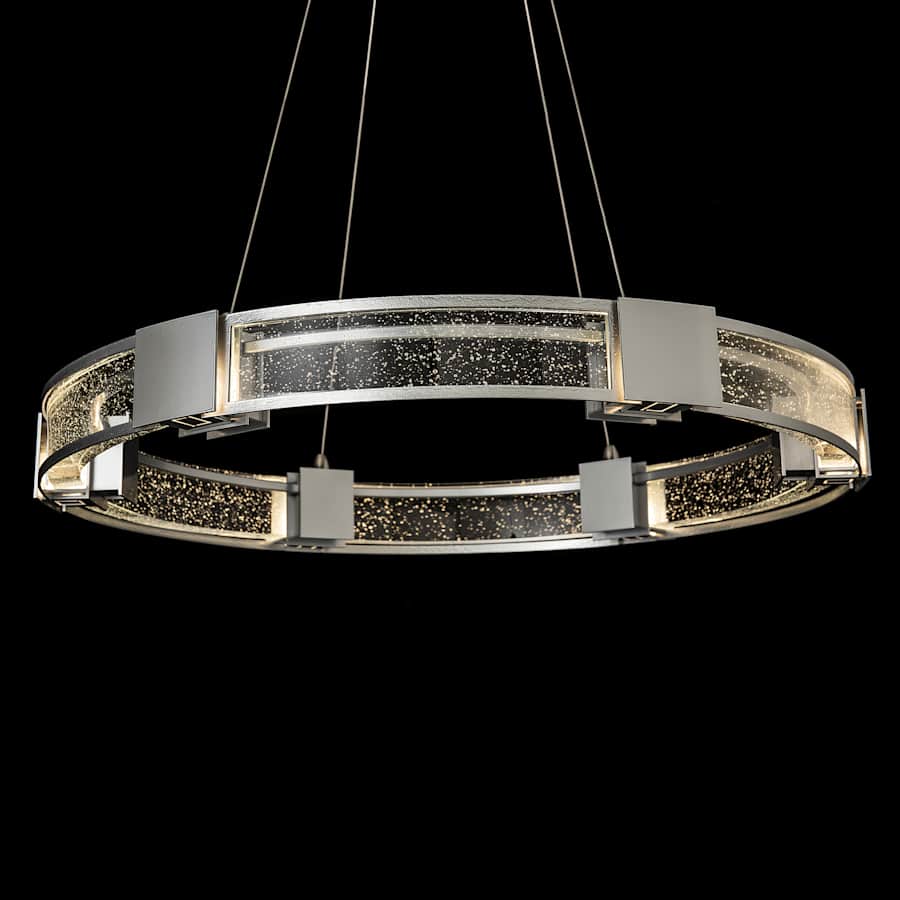 Aura 6 Light 29" Wide LED Ring Chandelier