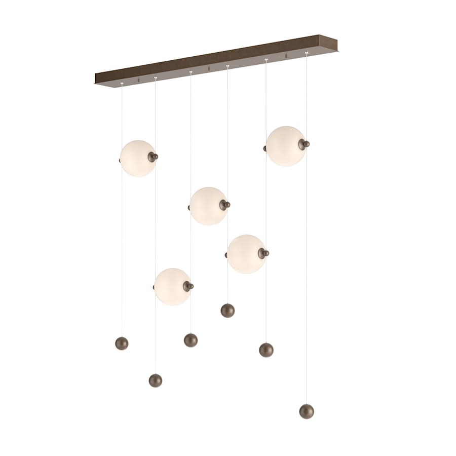Abacus 41" Wide LED Suspension Multi Light Pendant