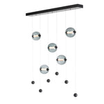 Abacus 41" Wide LED Suspension Multi Light Pendant