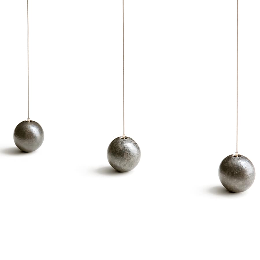 Abacus 22" Wide LED Suspension Multi Light Pendant