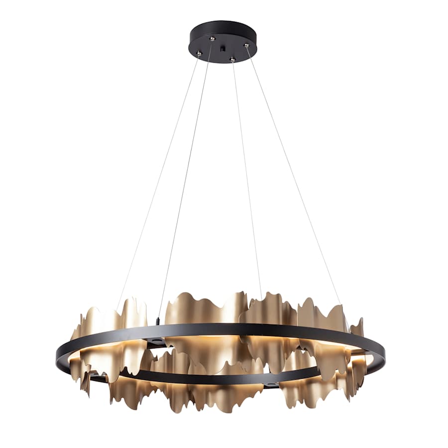 Hildene 38" Wide LED Abstract Ring Chandelier