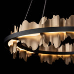Hildene 38" Wide LED Abstract Ring Chandelier