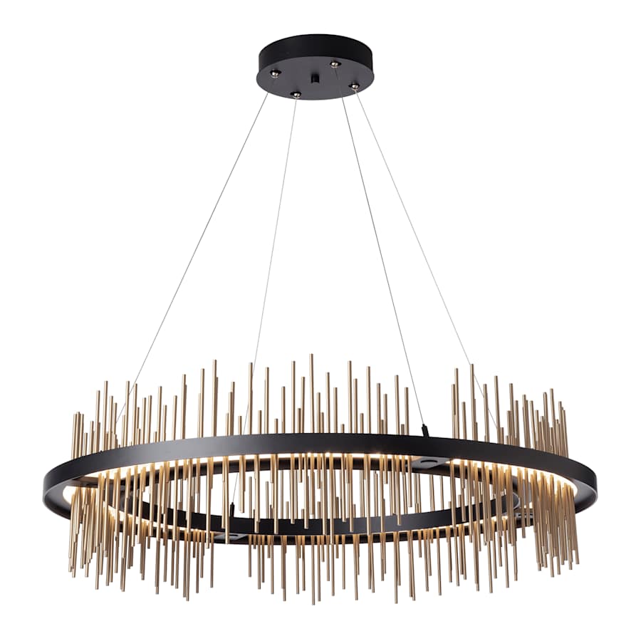 Gossamer 38" Wide LED Ring Chandelier