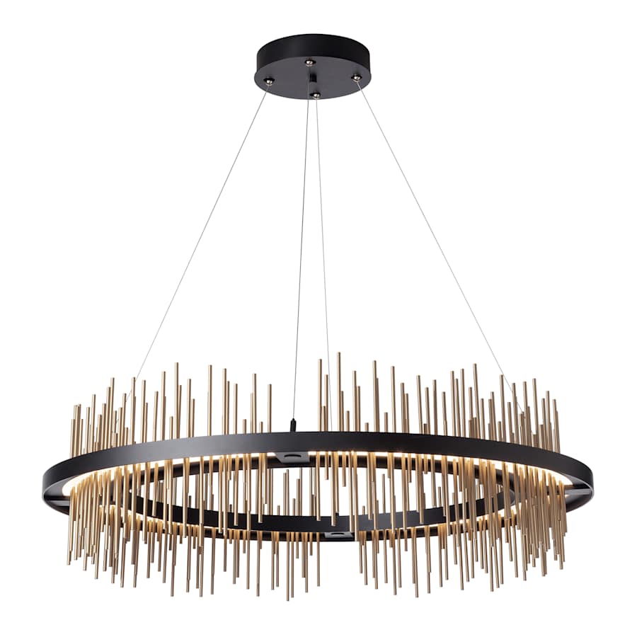 Gossamer 38" Wide LED Ring Chandelier