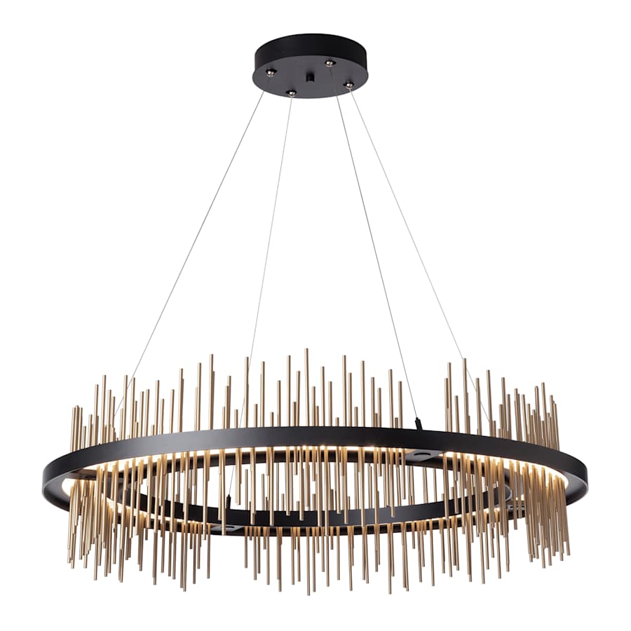 Gossamer 38" Wide LED Ring Chandelier