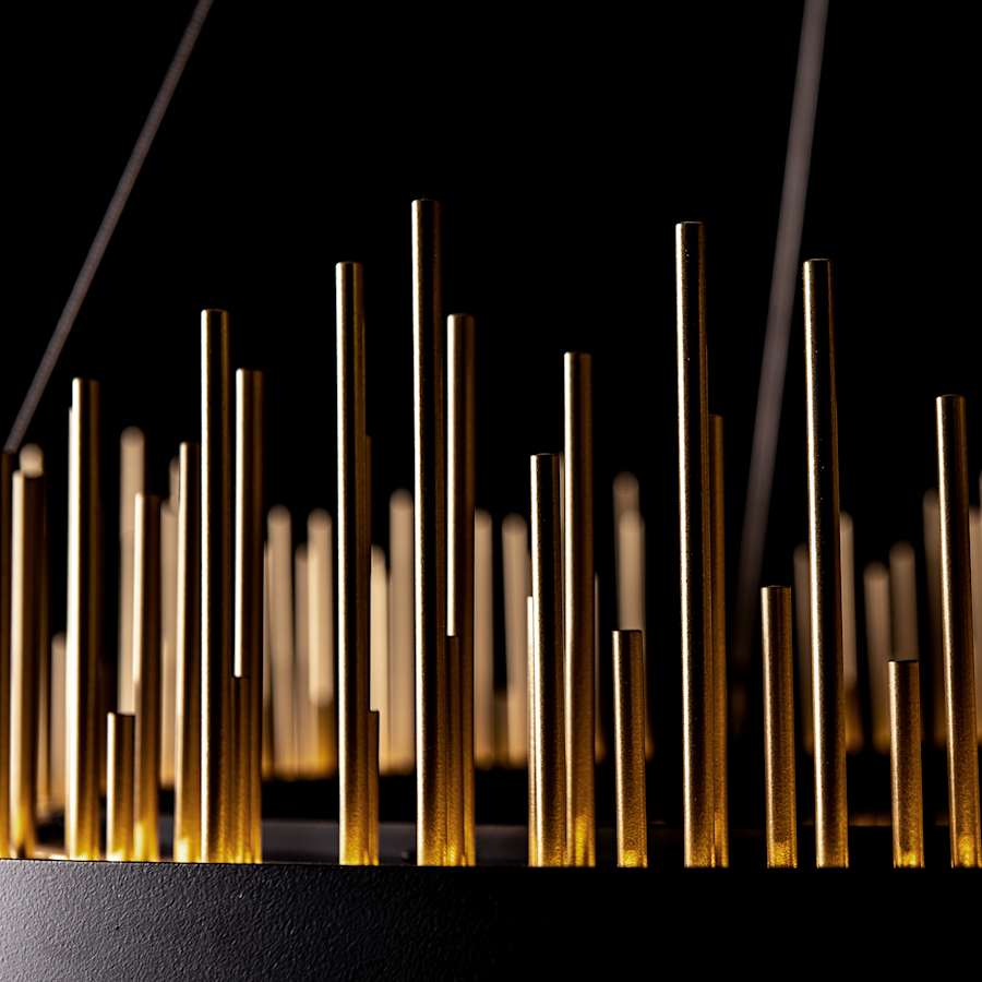 Gossamer 38" Wide LED Ring Chandelier