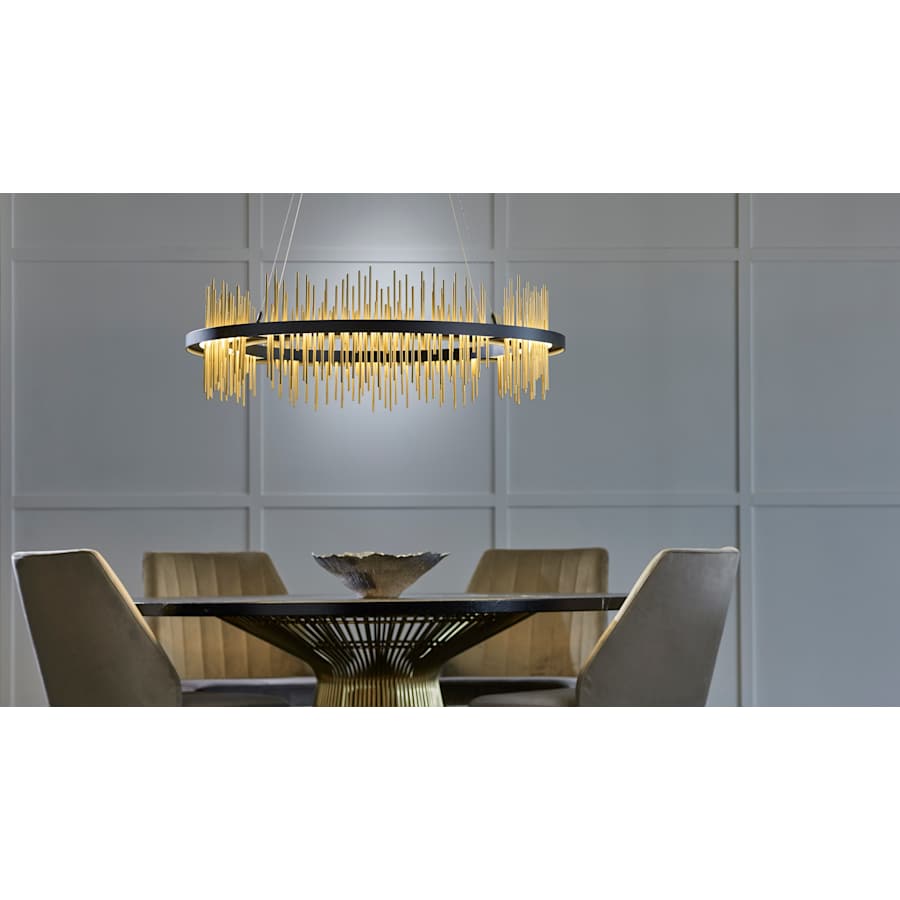 Gossamer 38" Wide LED Ring Chandelier