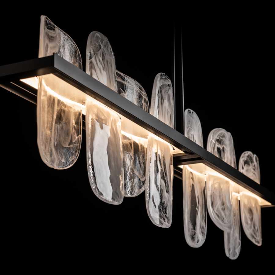 Vitre 52" Wide LED Linear Chandelier