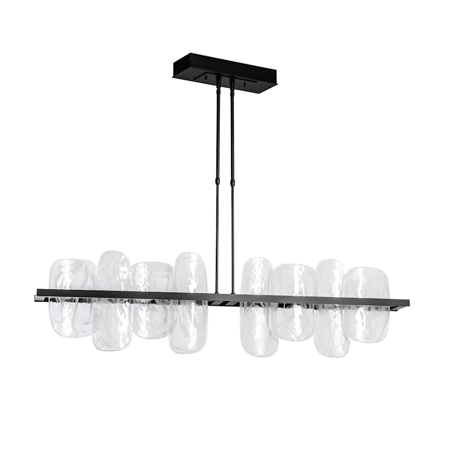 Vitre 52" Wide LED Linear Chandelier