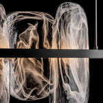 Vitre 52" Wide LED Linear Chandelier