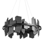 Ardesia 38" Wide LED Ring Chandelier