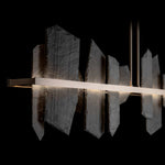 Ardesia 52" Wide LED Linear Chandelier