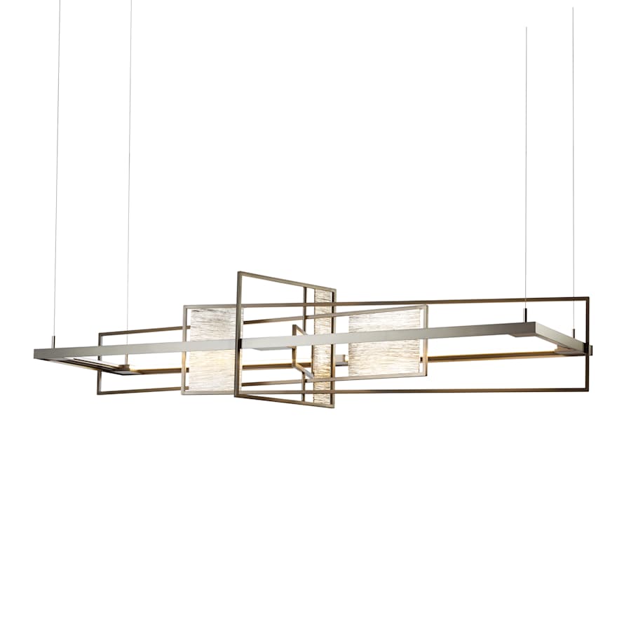 Four Seasons 54" Wide LED Abstract Linear Chandelier