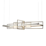 Four Seasons 54" Wide LED Abstract Linear Chandelier