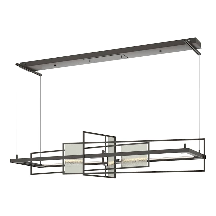 Four Seasons 54" Wide LED Abstract Linear Chandelier