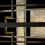 Four Seasons 54" Wide LED Abstract Linear Chandelier