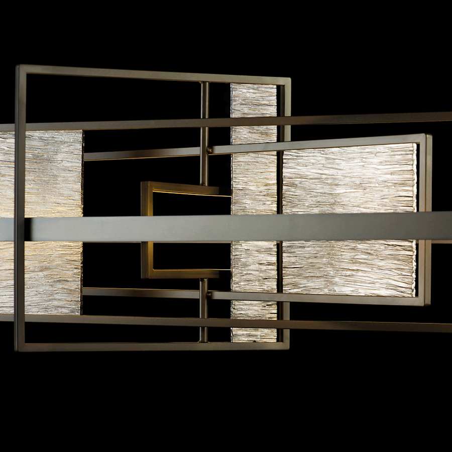 Four Seasons 54" Wide LED Abstract Linear Chandelier