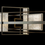 Four Seasons 54" Wide LED Abstract Linear Chandelier