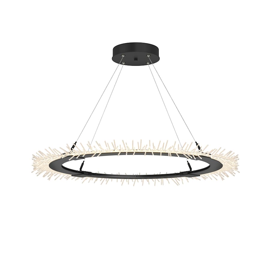 Anemone 37" Wide LED Ring Chandelier