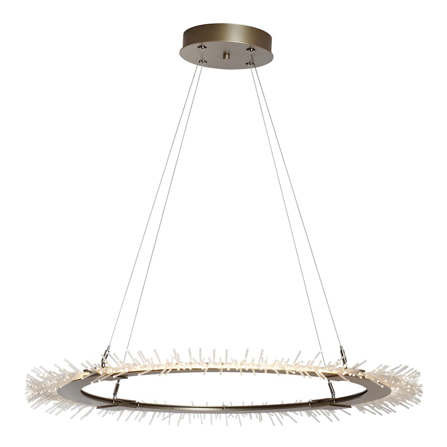 Anemone 37" Wide LED Ring Chandelier