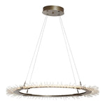 Anemone 37" Wide LED Ring Chandelier