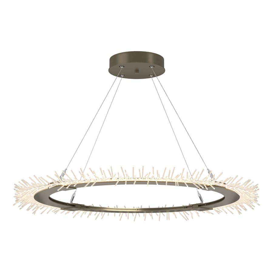 Anemone 37" Wide LED Ring Chandelier