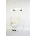 Anemone 37" Wide LED Ring Chandelier