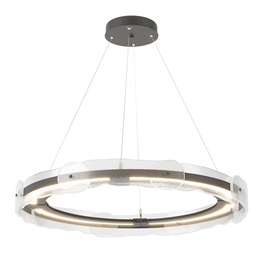 Solstice 36" Wide LED Ring Chandelier