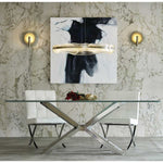 Solstice 36" Wide LED Ring Chandelier